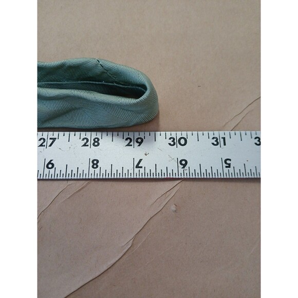 The Tie Bar Mens Neck Tie 100% Silk Sage Green 59" X 2.75" - Picture 6 of 6